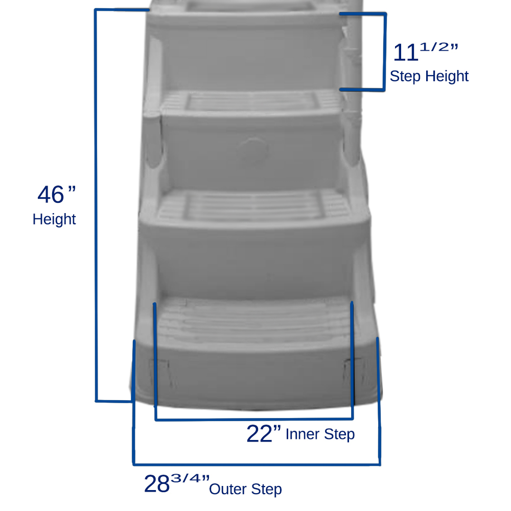 Drop-In Step for Above Ground Pool