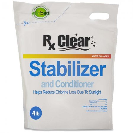 Rx Clear® Swimming Pool Stabilizer/Conditioner - 4 lb. Bag