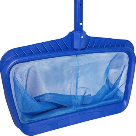 HydroTools Professional HD Deep Bag Pool Rake - Blue