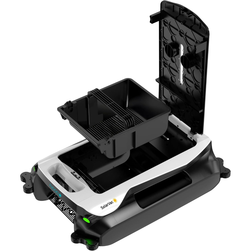 FUGOO SolarVac Solar Powered Cordless Floating Pool Skimmer with Smart App Control