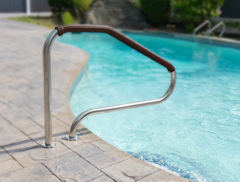 Aqua Select® Stainless Steel 50" Handrail w/ Rail Runner® (Choose Option)