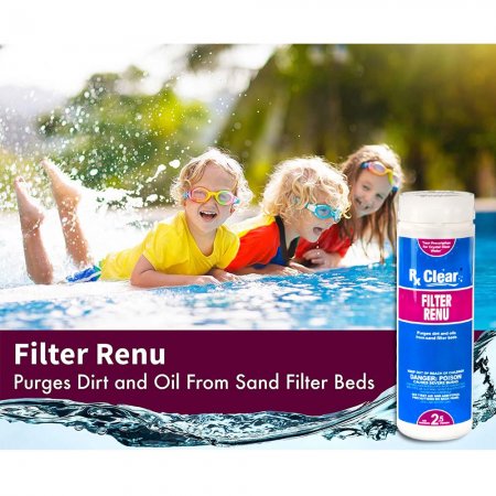 Kids Playing In Swimming Pool - Rx Clear® Filter-Renu