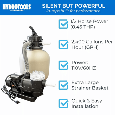 Swimline&reg; Sand Filter Systems w/ Pump (Various Sizes)