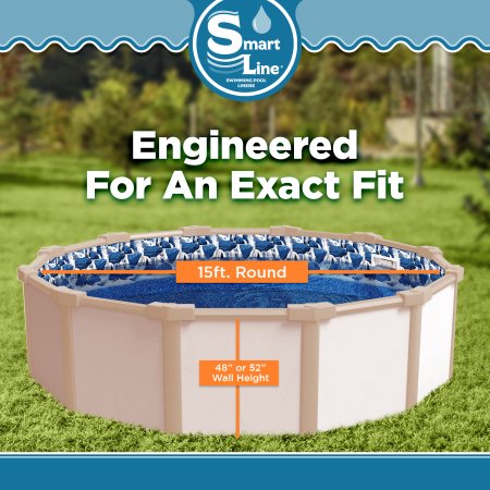 SmartLine&reg; 15' Round Waterfall Overlap Liner 48" / 52" H (Various Gauges)