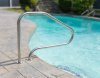 Aqua Select&reg; Stainless Steel 50" Handrail w/ 4' Rail Runner®