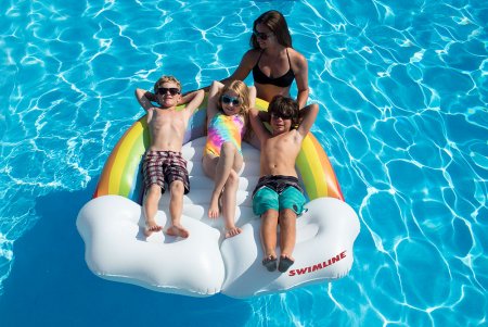 Swimline&reg; Rainbow Island Inflatable Pool Float