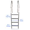 Hi-Rise Reverse Bend In-Pool Ladder Measurements