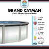 Grand Cayman by Lake Effect Pools® Oval Above Ground Pool Kit