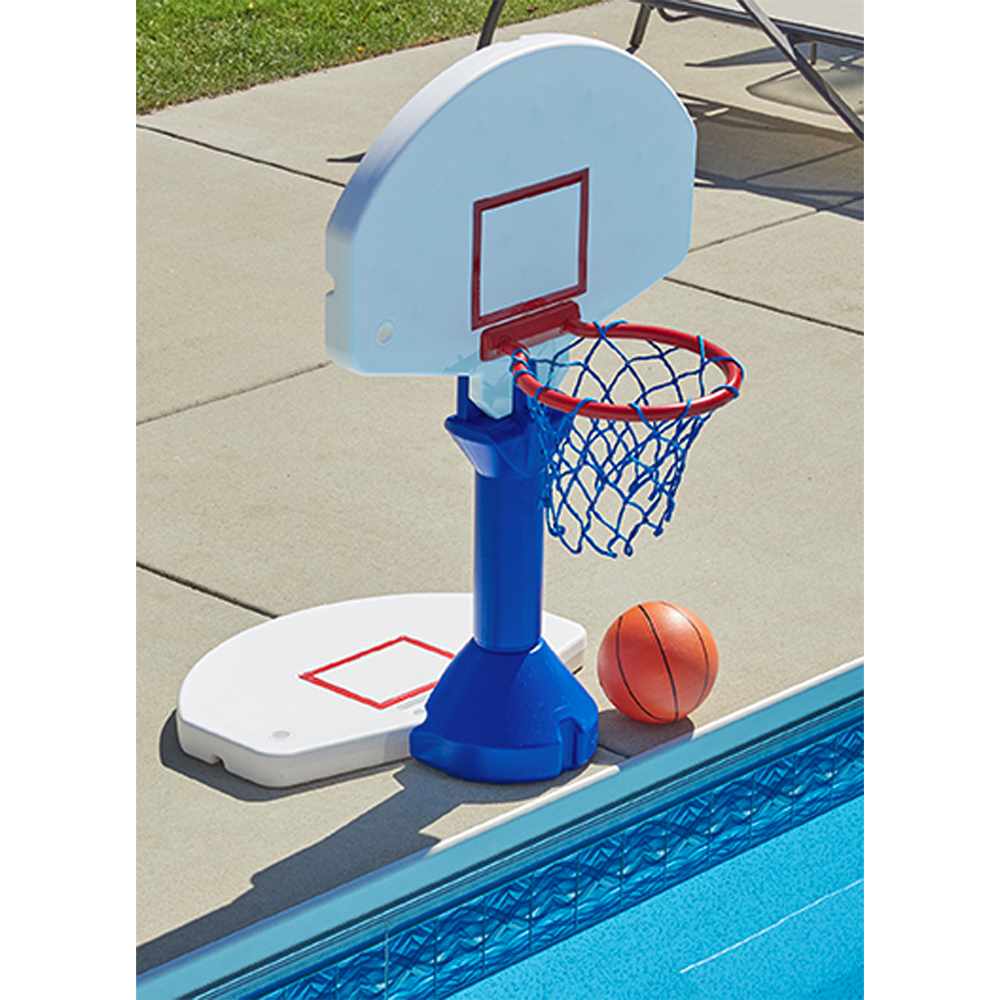 Aqua Select® 2-in-1 Basketball / Volleyball Game for Inground Pools