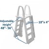 Aqua Select® A-Frame Swing Up & Lock Ladder for Above Ground Pools