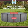 Bora Bora by Lake Effect Pools® Round Above Ground Pool Kit