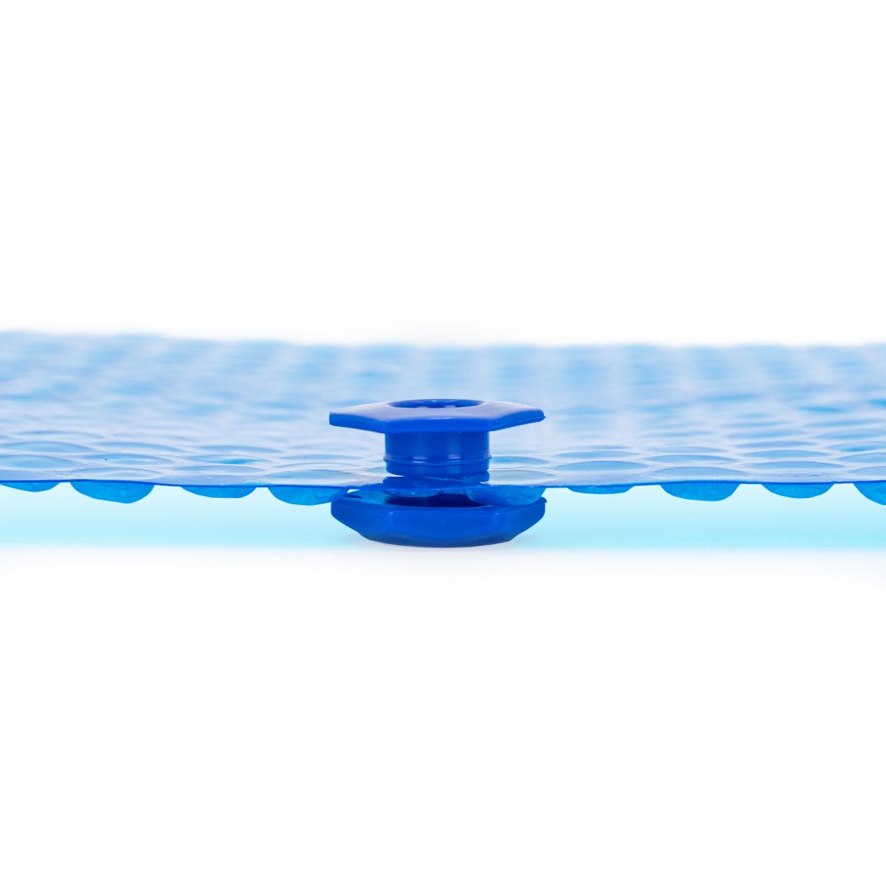 Quick Drain Grommet System - Set of 6 (Blue)