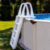 Aqua Select® A-Frame Swing Up & Lock Ladder for Above Ground Pools
