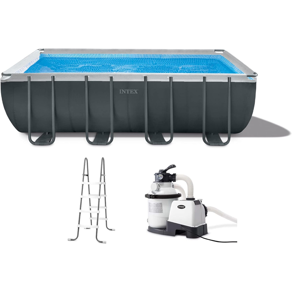Intex® 9' x 18' Rectangular Ultra XTR™ Frame Pool - 52" Wall