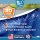 SmartLine&reg; 24' Round Cracked Glass Overlap Liner 48" / 52" H, 20 Gauge
