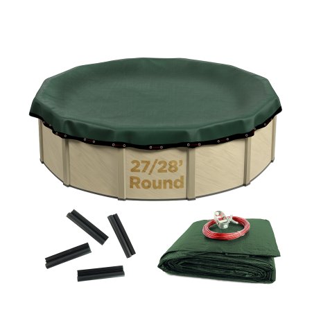 Buffalo Blizzard&reg; Supreme Plus Winter Cover w/ Cover Clips - Round Pools