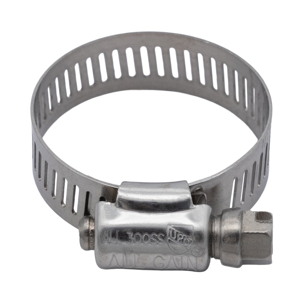 Stainless Steel Worm Gear Hose Clamps (Various Pack Sizes)