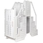 Aqua Select Everest Above Ground Bridge System for Swimming Pool - White