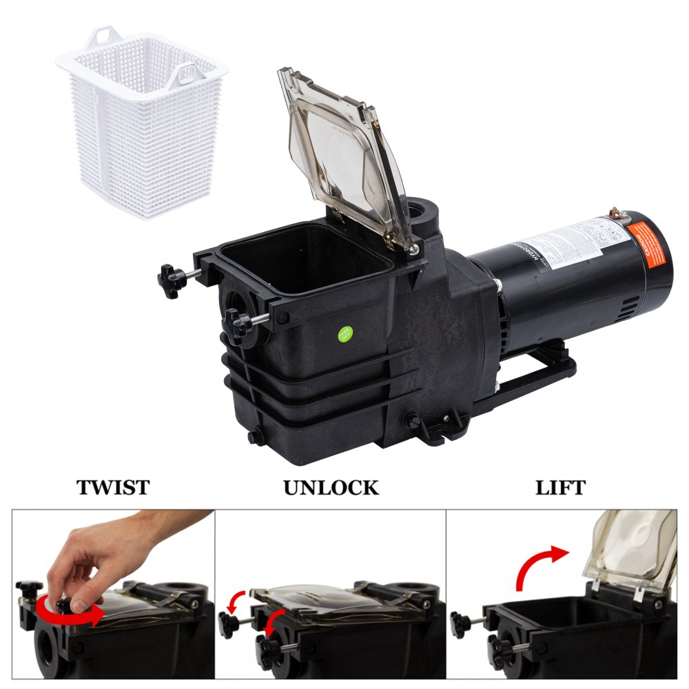 Rx Clear® Super-Flo Inground Pool Pump 1 ½ THP