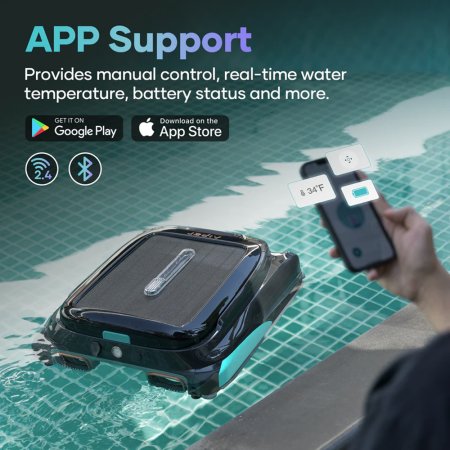 Aiper Surfer S1 Cordless Robotic Inground Pool Skimmer