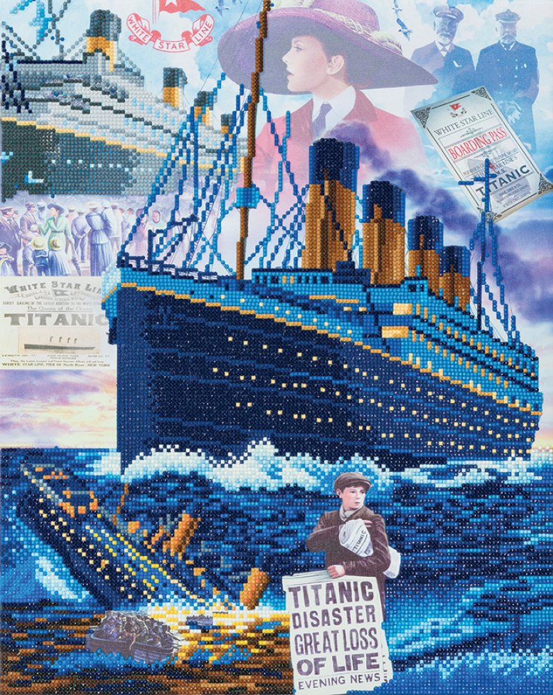 Titanic Crystal Art