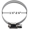 Stainless Steel Worm Gear Hose Clamps (Various Pack Sizes)