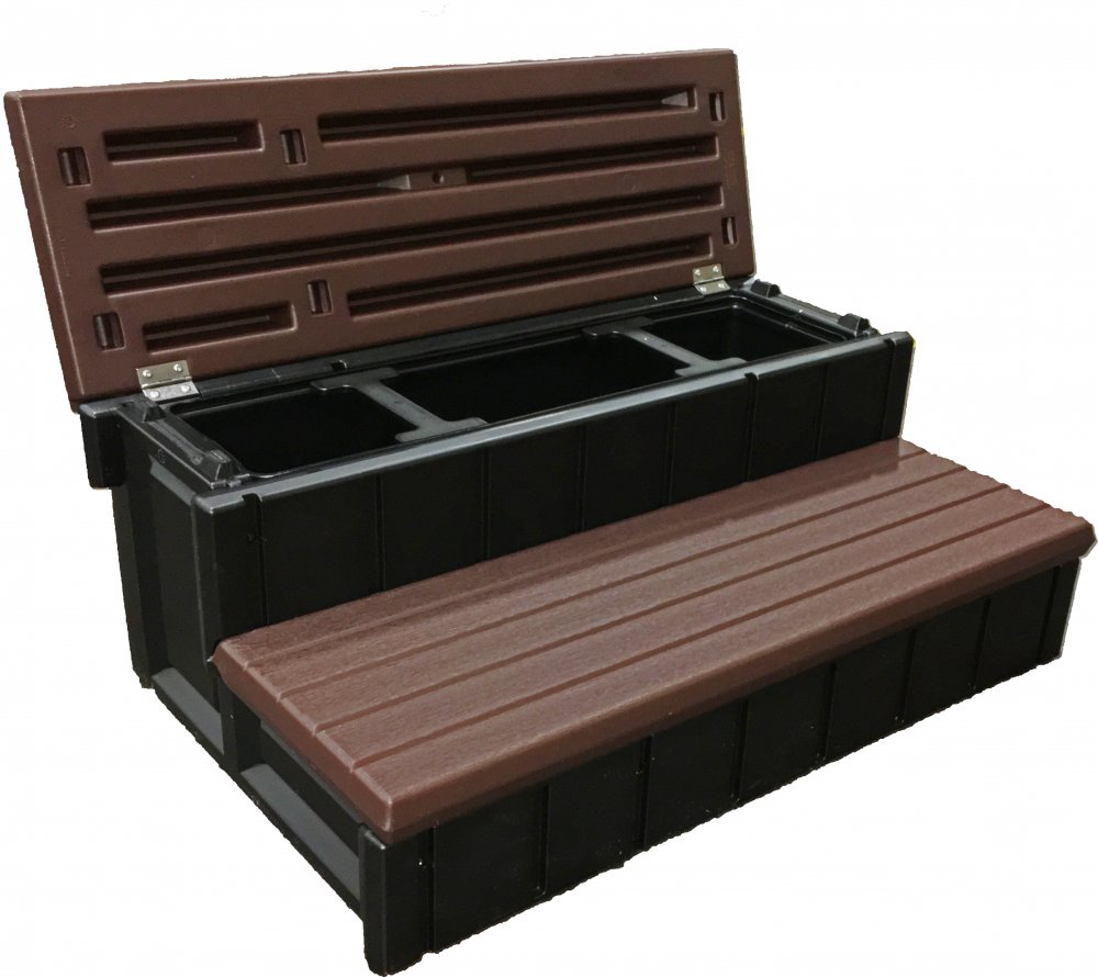 Leisure Accents 36” Storage Step (Various Colors)