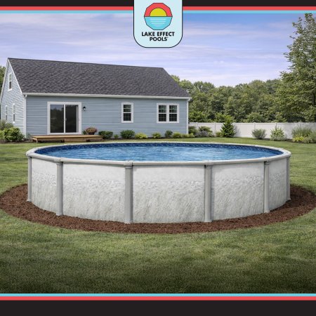 Antigua by Lake Effect Pools® Round Above Ground Pool Kit