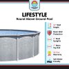 Lifestyle by Lake Effect Pools® Round Above Ground Pool Kit With 54" Wall