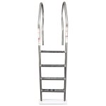 Aqua Select® Hi-Rise Reverse Bend Stainless Steel In-Pool Ladders