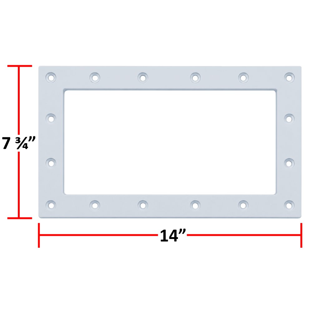 Rx Clear® Wide-Mouth Skimmer Replacement Faceplate (Various Colors)