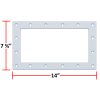 Rx Clear® Wide-Mouth Skimmer Replacement Faceplate (Various Colors)
