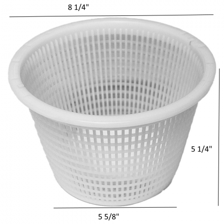 Rx Clear® Standard Thru-Wall Skimmer for Inground Swimming Pool Skimmer Basket Measurements