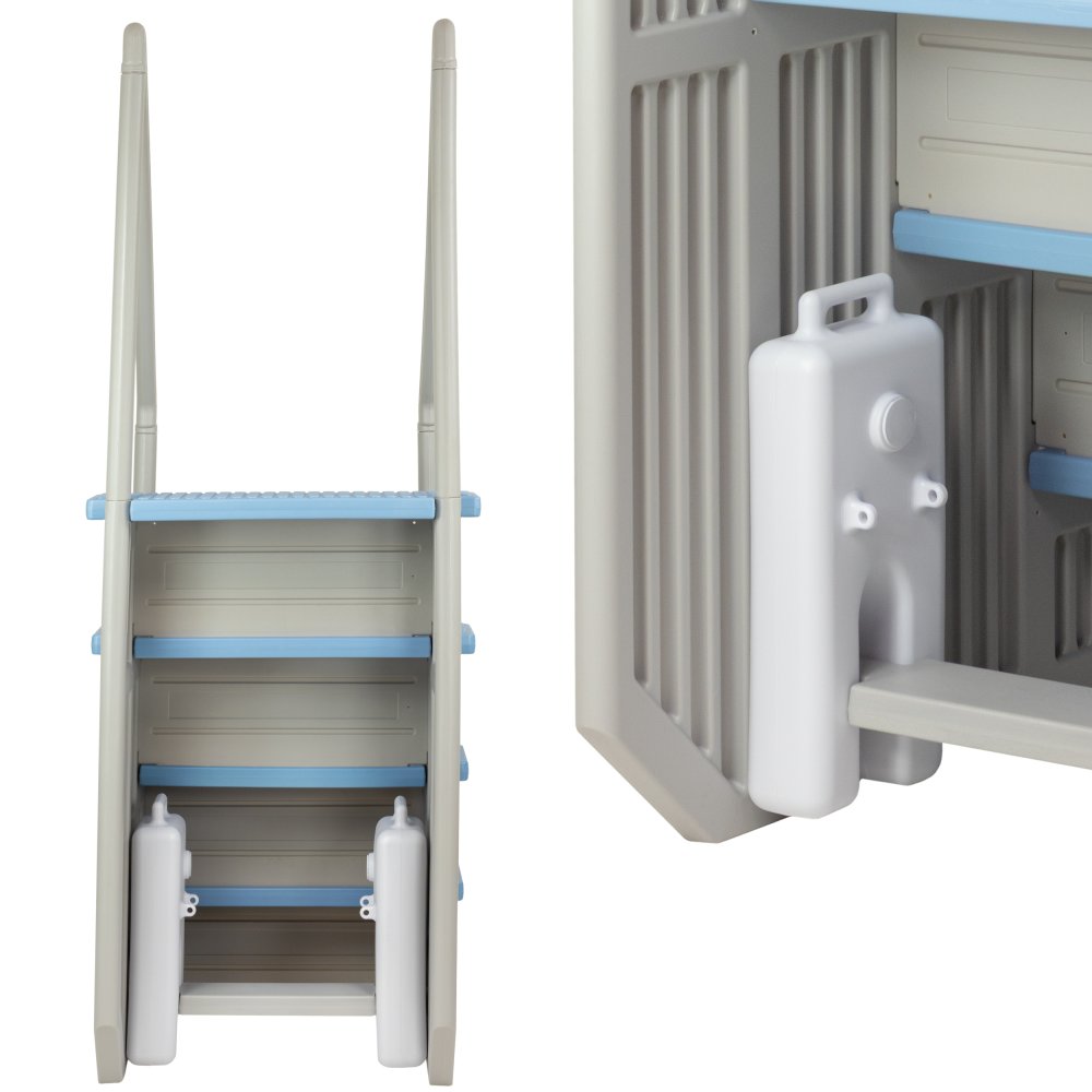 Aqua Select® Weights for Above Ground In Pool Steps - White Pair