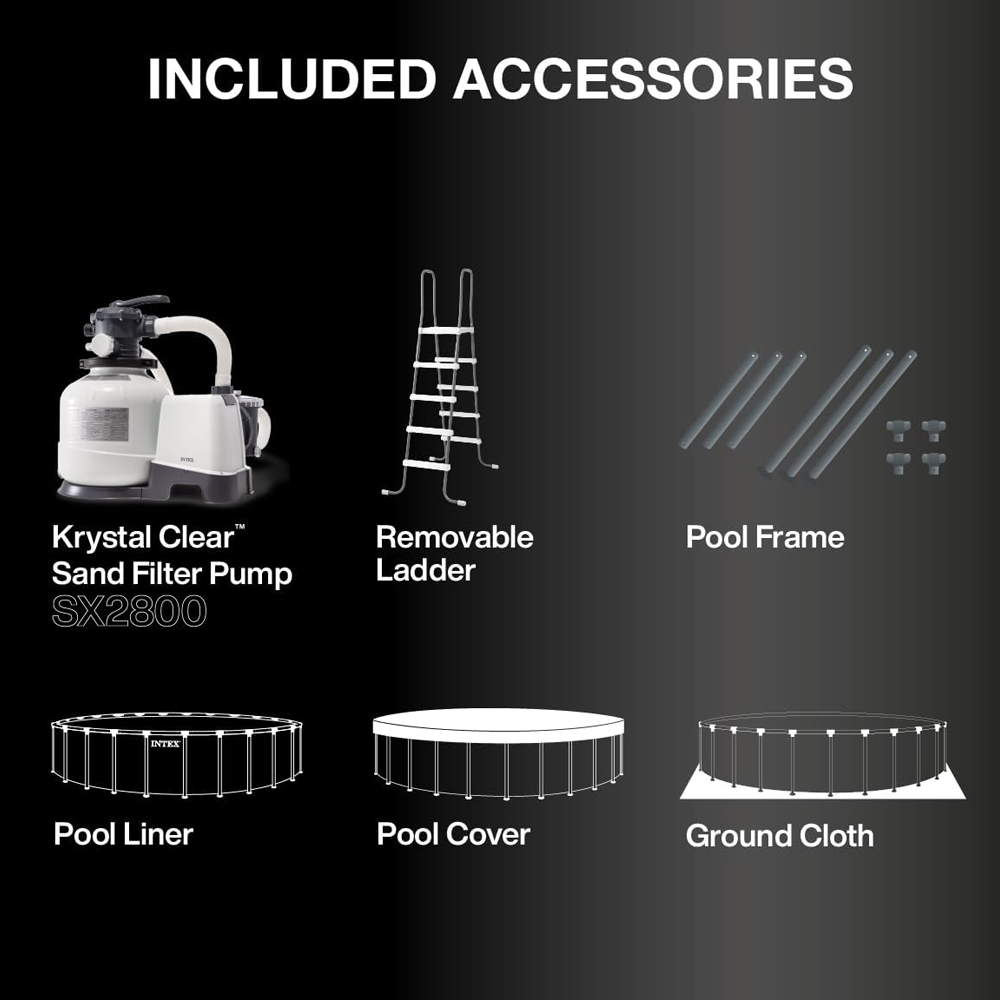 Intex® Ultra XTR Frame Pool Set - 52" Height (Various Sizes)