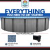 Bora Bora by Lake Effect Pools® Round Above Ground Pool Kit
