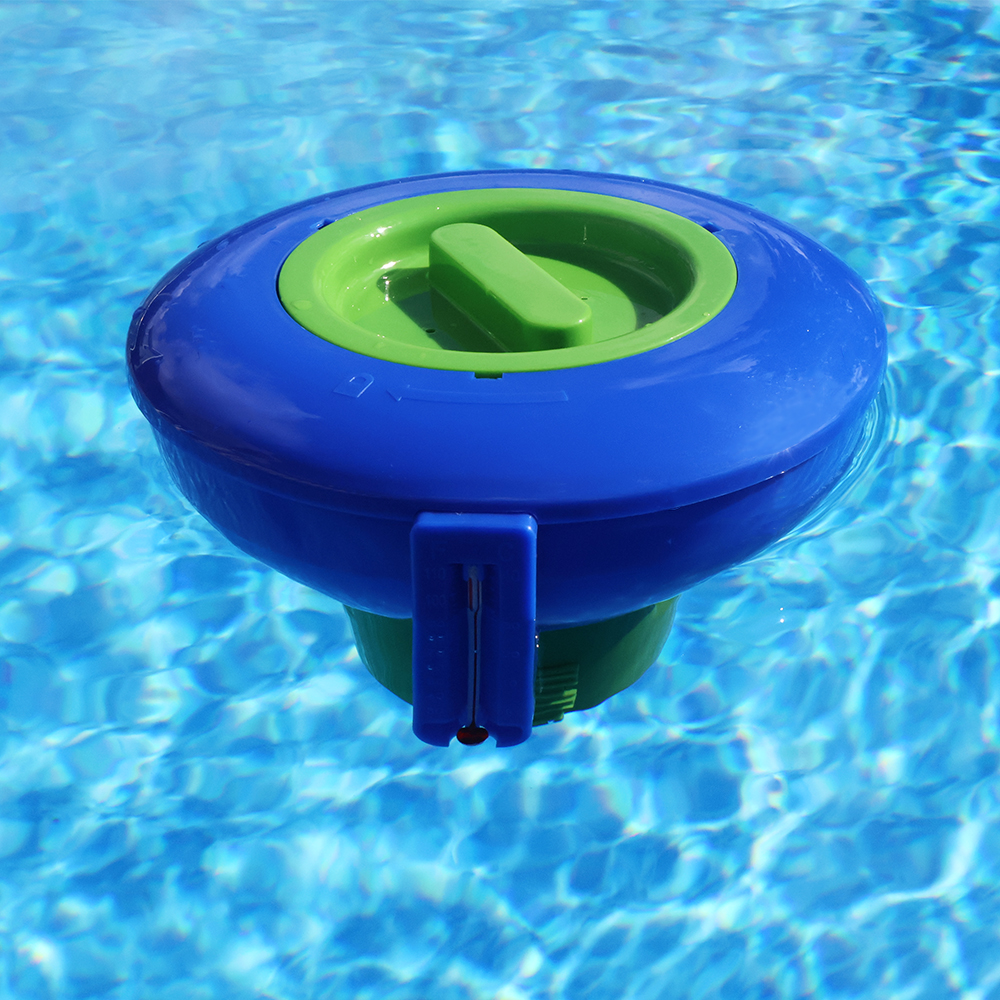 Aqua Select&reg; Collapsible Floating Chlorinator with Thermometer