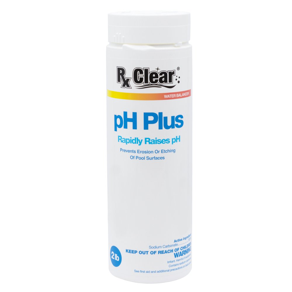 Rx Clear&reg; Swimming Pool pH Plus Increaser (Various Quantities)