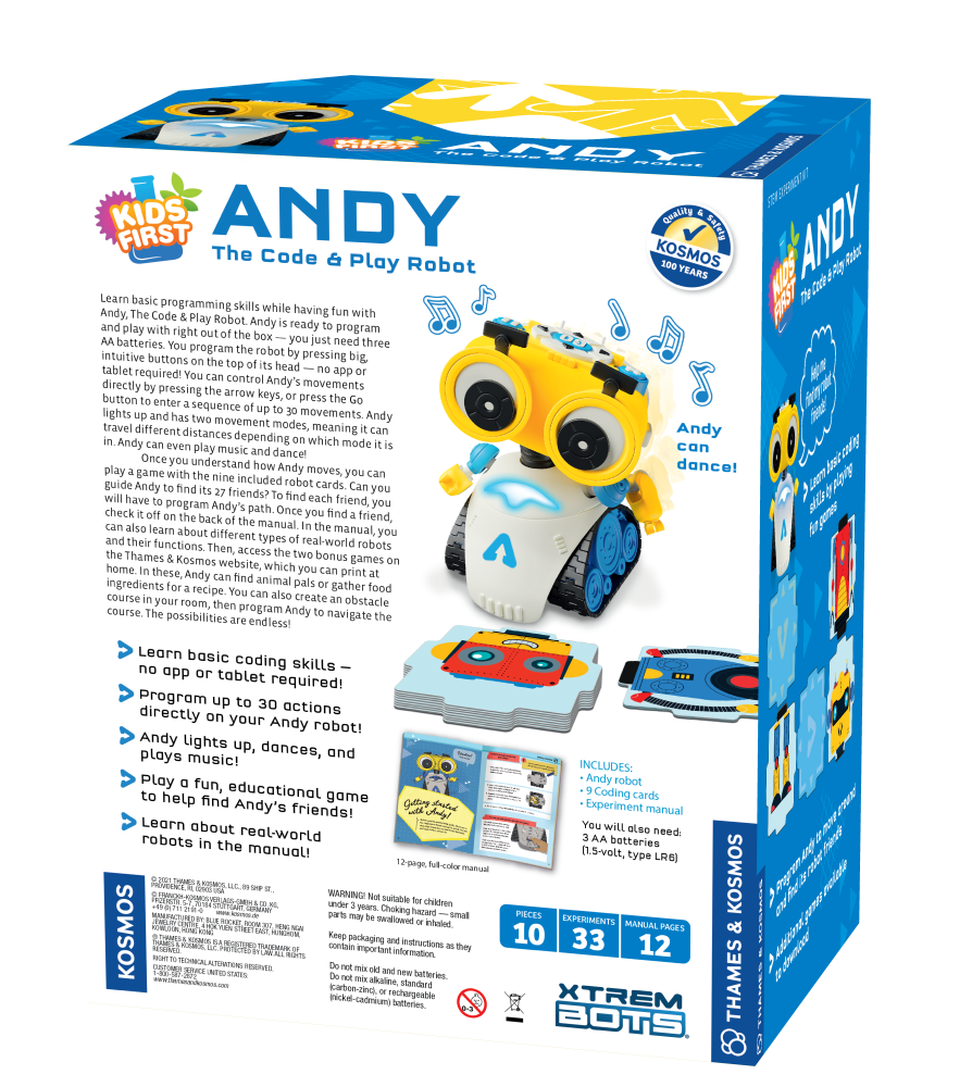 Andy: The Code and Play Robot