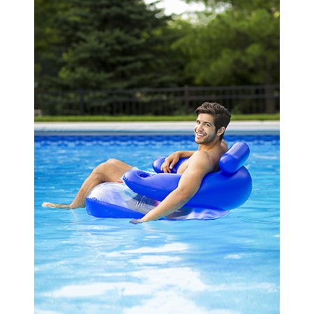 Aqua Select® Lazy Lounger Inflatable Pool Float