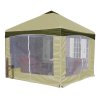 10' x 10' Garden Party Olive Branch Gazebo / Canopy