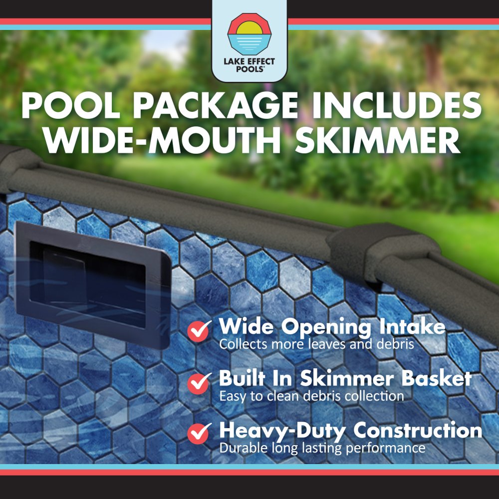 Bora Bora by Lake Effect Pools® Round Above Ground Pool Kit