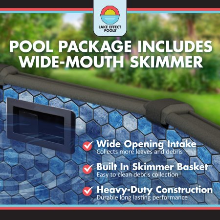 Bora Bora by Lake Effect Pools® Round Above Ground Pool Kit