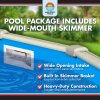 Galleria by Lake Effect Pools® Oval Above Ground Pool Kit