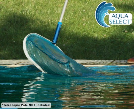 Using Aqua Select® Deep Bag Leaf Skimmer Made w/ Aluminum In Pool