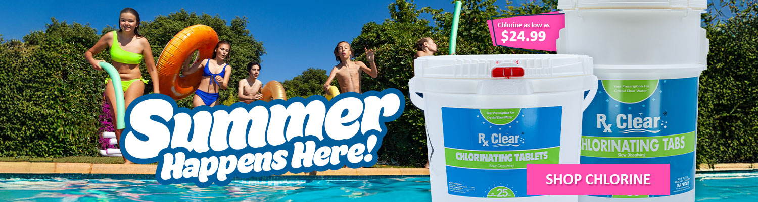 Rx Clear® Chlorine - Tablets & Granular