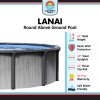 Lanai by Lake Effect Pools® Round Above Ground Pool Kit