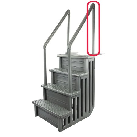 Replacement Parts for Aqua Select® Above Ground Anti-Slip Steps | Grey
