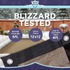 Buffalo Blizzard&reg; Rectangle Supreme Plus Winter Cover w/ Waterbag Kit (Various Sizes)