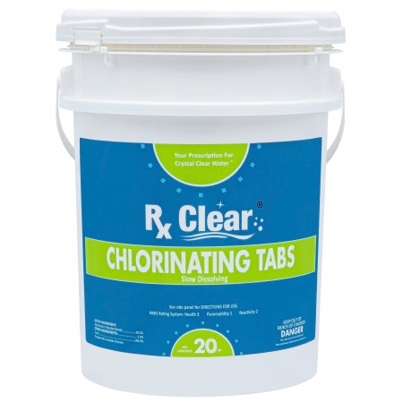 Pool Chlorine Tablets from Rx Clear&reg; 3"